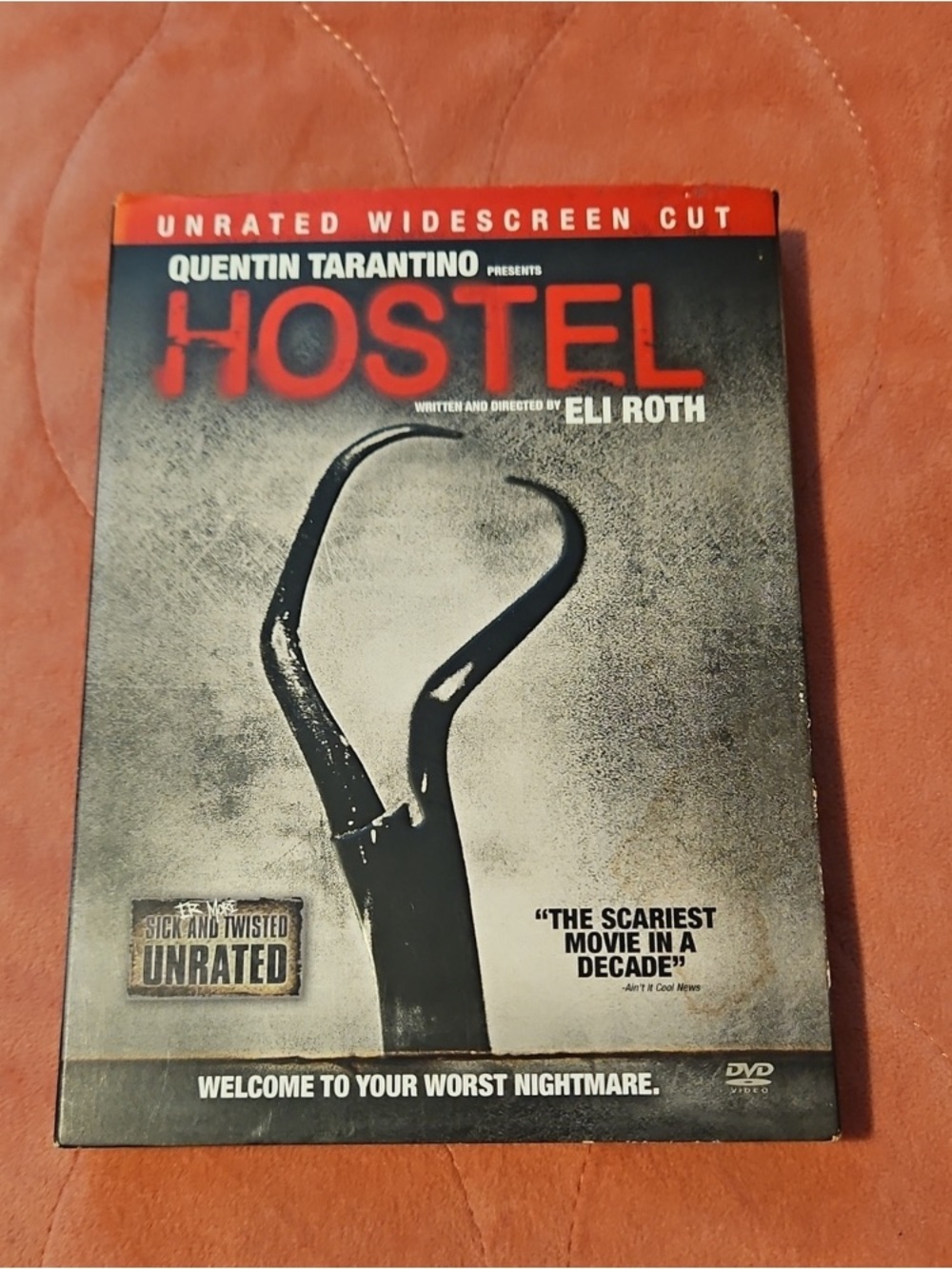 Hostel DVD — (Orange Cover)